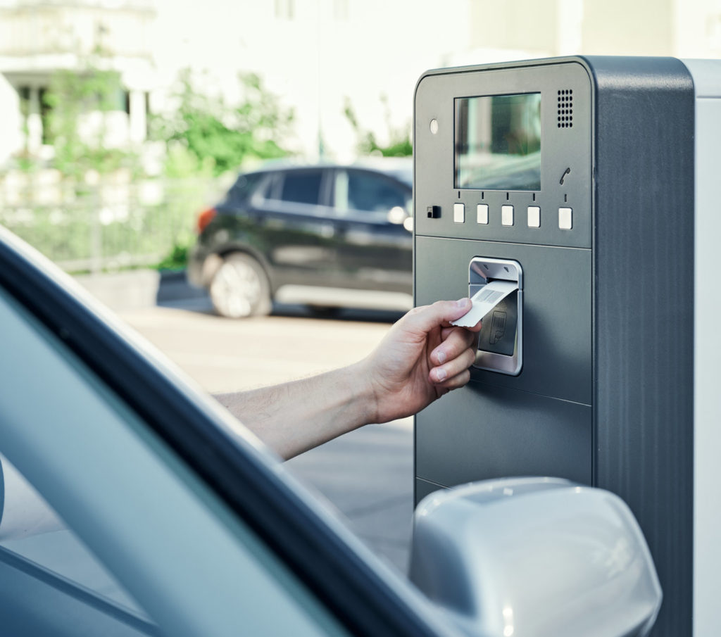 Ticketautomat Parkplatz Kempten