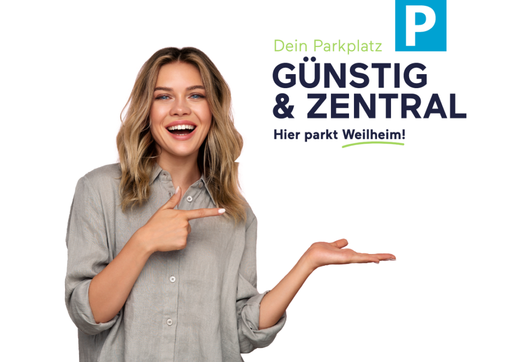 Günstig und zentral - Hier parkt Weilheim